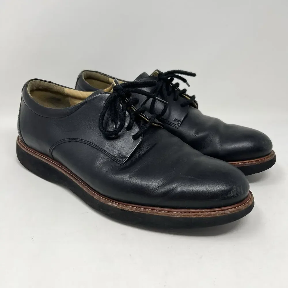 Samuel Hubbard Rainy Day Founder Oxford Black Leather‎ Dress Shoes Men’s Size 10